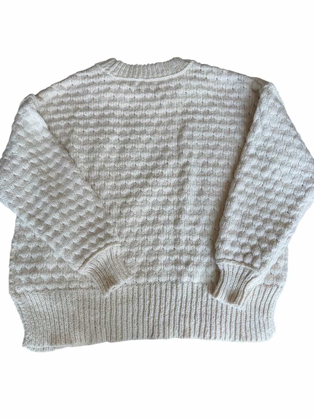 Aerie Cozy Cream Knit Sweater - Women's Pullover - Picture 4 of 9